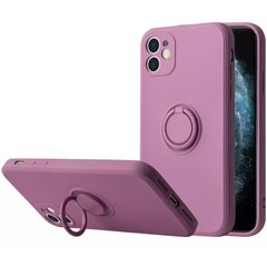 Чохол TPU Candy Ring Full Camera для Apple iPhone 12 (6.1 ")