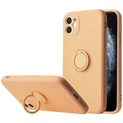 Чохол TPU Candy Ring Full Camera для Apple iPhone 12 (6.1 ")
