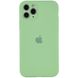 Чохол Silicone Case Full Camera Protective (AA) для Apple iPhone 12 (6.1 "), Мятный / Mint