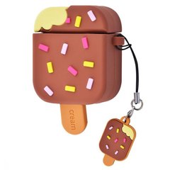Силиконовый футляр Ice Cream series для наушников AirPods 1/2