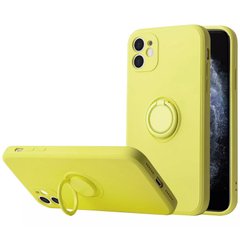 Чохол TPU Candy Ring Full Camera для Apple iPhone 12 (6.1 ")