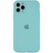 Чохол Silicone Case Full Camera Protective (AA) для Apple iPhone 12 (6.1 "), Бирюзовый / Ice Blue