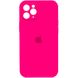 Чохол Silicone Case Full Camera Protective (AA) для Apple iPhone 12 (6.1 "), Розовый / Barbie pink