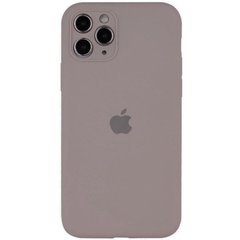 Чохол Silicone Case Full Camera Protective (AA) для Apple iPhone 12 (6.1 "), Серый / Lavender