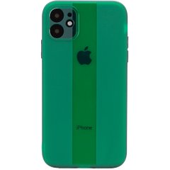 Чохол TPU Glossy Line Full Camera для Apple iPhone 12 (6.1 ")