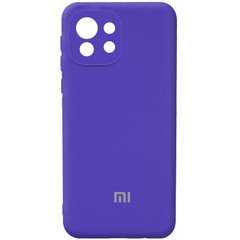 Чохол Silicone Cover Full Camera (AA) для Xiaomi Mi 11 Lite