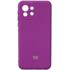 Чохол Silicone Cover Full Camera (AA) для Xiaomi Mi 11 Lite