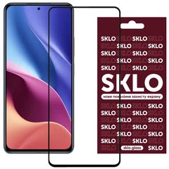 Захисне скло SKLO 3D (full glue) для Xiaomi Redmi K40 / K40 Pro / K40 Pro + / Poco F3 / Mi 11i