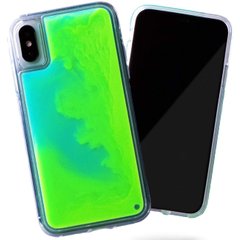 Неоновый чехол Neon Sand glow in the dark для Apple iPhone X / XS (5.8")
