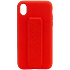 Чехол Silicone Case Hand Holder для Apple iPhone X / XS (5.8")