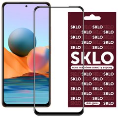 Захисне скло SKLO 3D (full glue) для Xiaomi Redmi Note 10 Pro