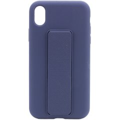 Чехол Silicone Case Hand Holder для Apple iPhone X / XS (5.8")