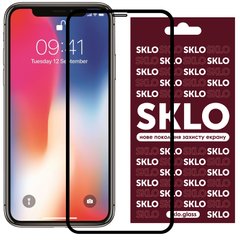 Захисне скло SKLO 3D (full glue) для Apple iPhone 11 Pro Max / XS Max (6.5 ")