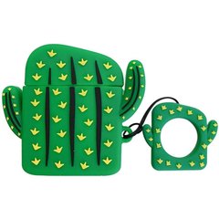 Силиконовый футляр Smile Fruits series для наушников AirPods 1/2 + кольцо