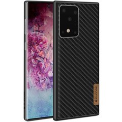 Карбоновая накладка G-Case Dark series для Samsung Galaxy S20 Ultra